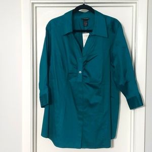 Jewel tone blouse 22/24W